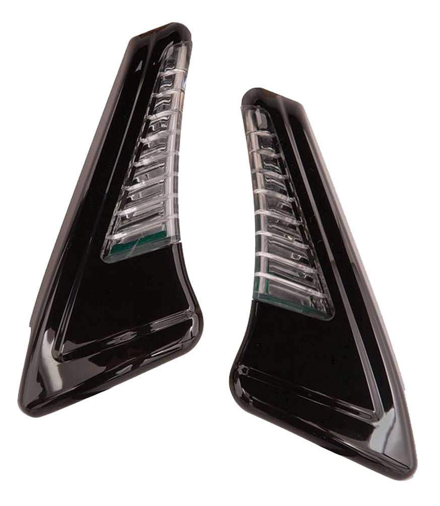 Ciro Snakeyes Custom Light Housing w/ Controller - Black Finish 40017 - Largest Selection of Harley-Davidson Products