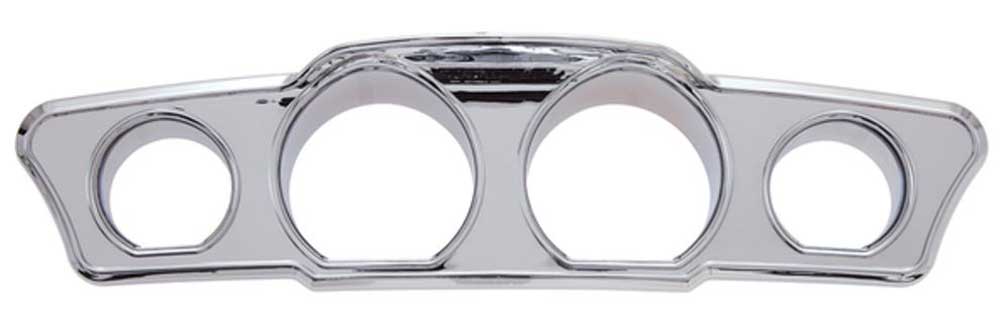 Ciro Dash Accents Unlit, Fits Harley '14-up Touring Models - Chrome Finish 42205 - Wisconsin Harley-Davidson