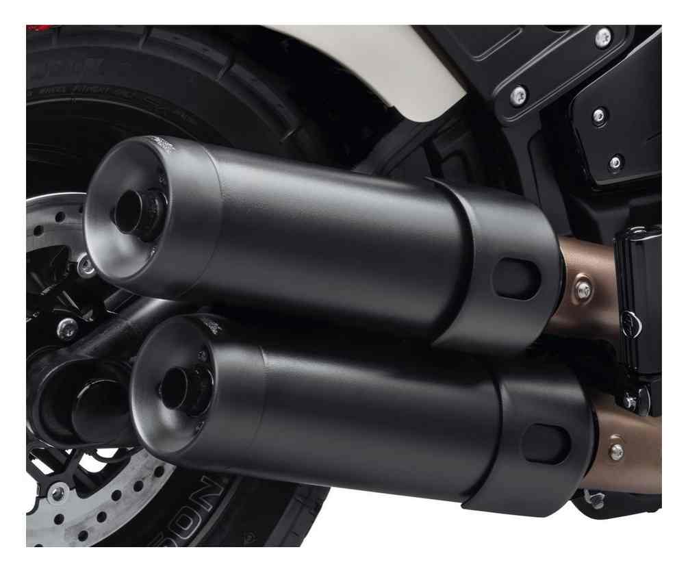 Harley-Davidson Screamin Eagle Street Cannon Slip-On Mufflers - Black 64900641 - Wisconsin Harley-Davidson