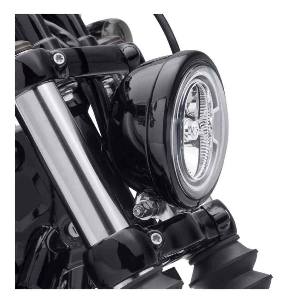 Harley-Davidson 5.75 in. Headlamp Trim Ring, Fits FXBB & FXLR Models 61400574 - Wisconsin Harley-Davidson