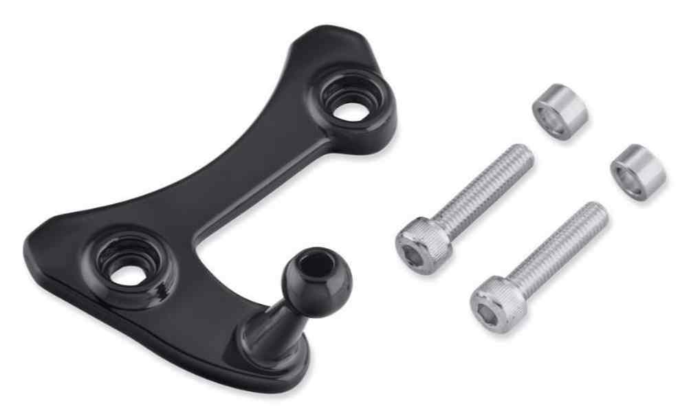 Harley-Davidson Phone Carrier Mount, Fits 15-later XG Models - Black 76000758 - Wisconsin Harley-Davidson
