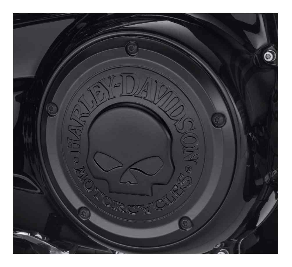 Harley-Davidson® Willie G Skull Derby Cover, Multi-Fit Item - Black 25700740