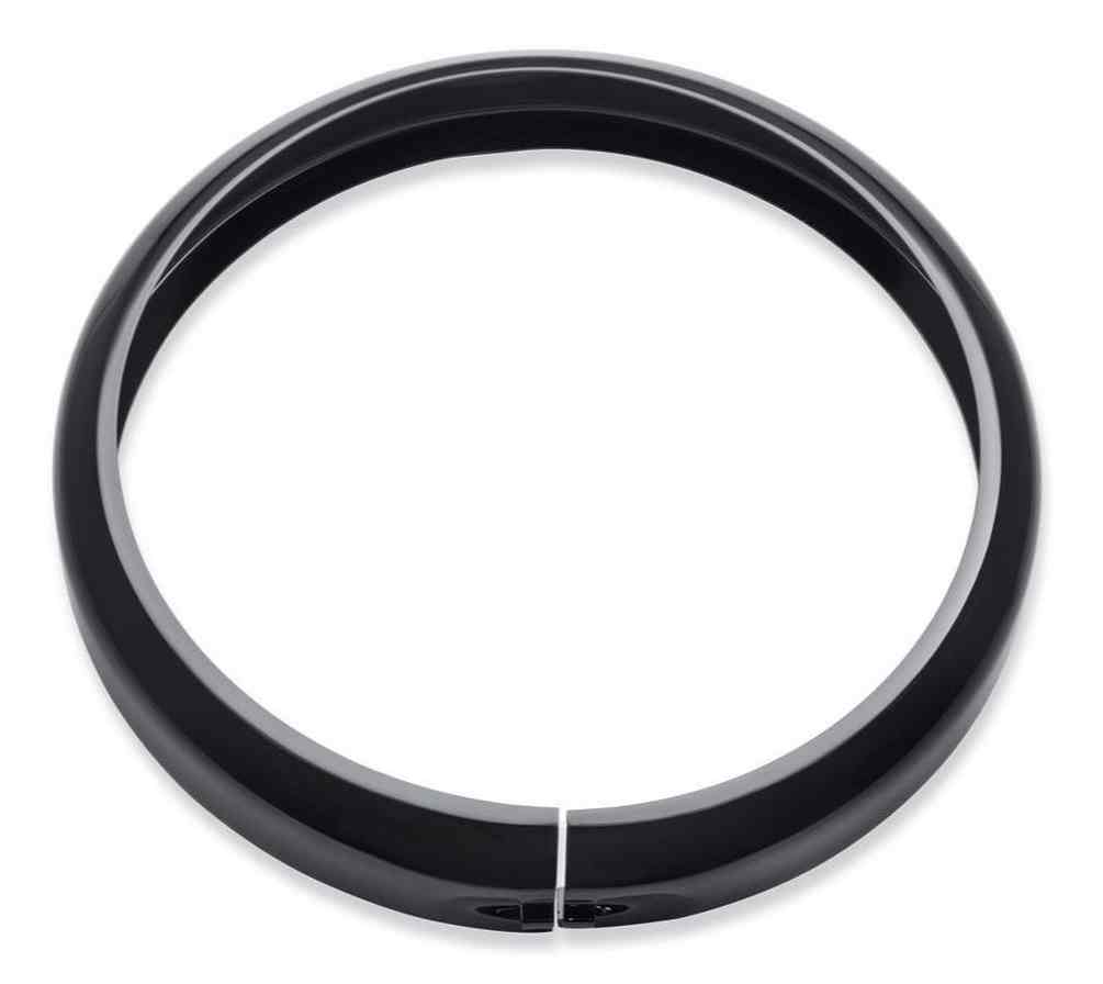 Harley-Davidson Free Shipping - Harley-Davidson 7 in. Headlamp Trim Ring, Multi-Fit Item - Gloss Black 61400573 - Free Shipping on many products plus Orders Over $99