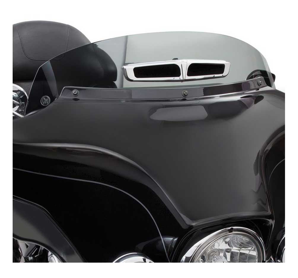 Ciro Panoramic Vented Batwing Windshield, H-D Touring Models Medium Smoke 10005 - Largest Selection of Harley-Davidson Products