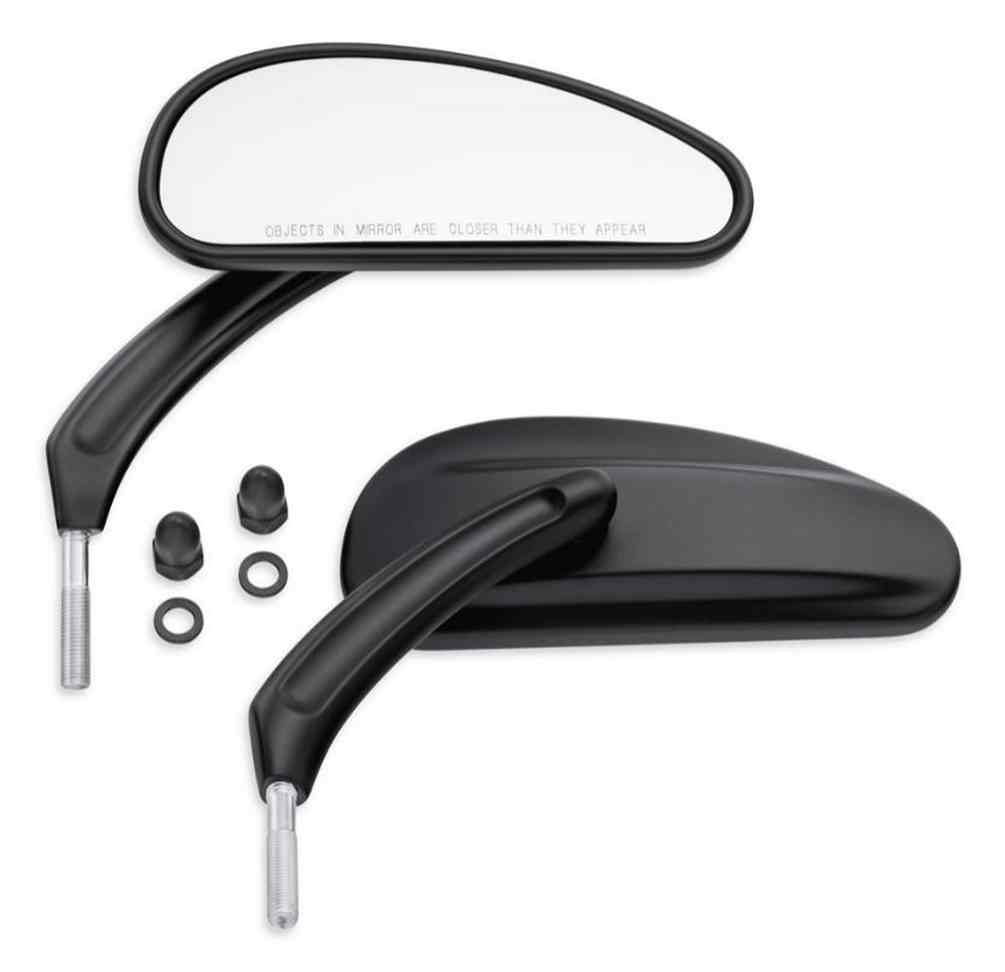 Harley-Davidson Profile Custom Mirrors - Stain Black, Fits XG Models 56000135 - Wisconsin Harley-Davidson