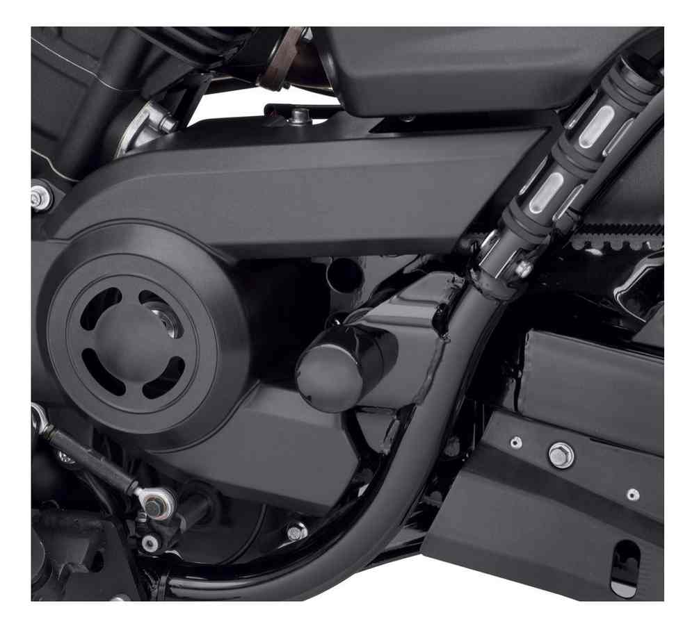 HarleyDavidson® Swingarm Pivot Bolt Covers Gloss Black, Fits XG