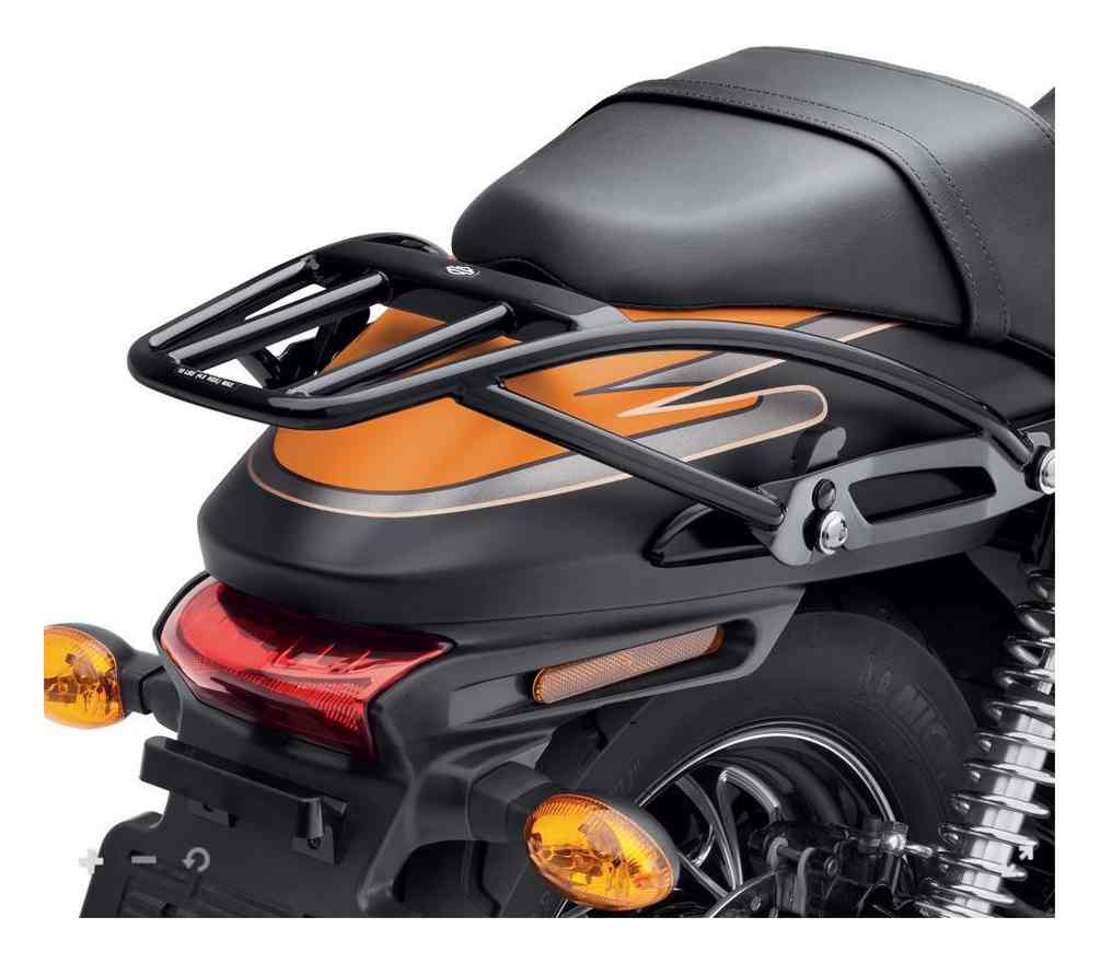 Harley-Davidson Detachable Two-Up Luggage Rack - Black, Fits XG Models 50300091 - Wisconsin Harley-Davidson