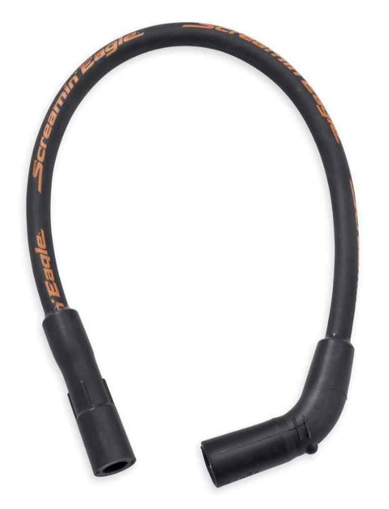 Harley-Davidson Screamin' Eagle 10mm Phat Spark Plug Wires - Black 31600048A - Wisconsin Harley-Davidson