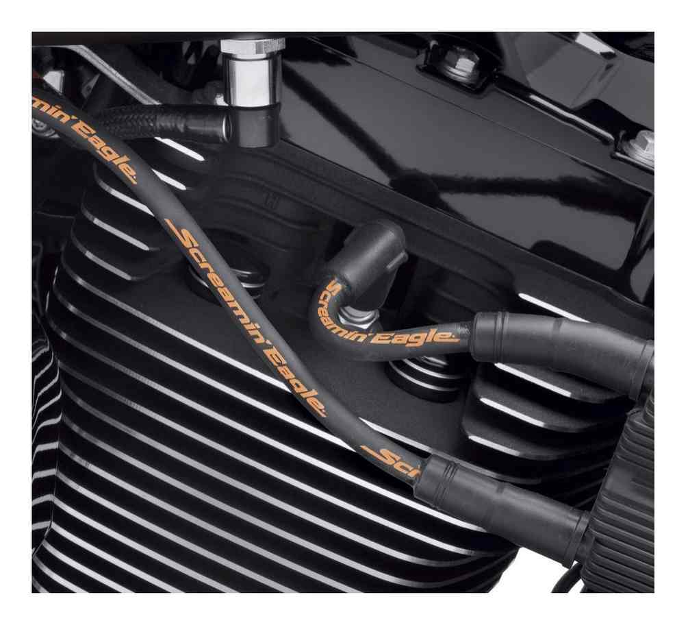 Harley-Davidson Free Shipping - Harley-Davidson Screamin' Eagle 10mm Phat Spark Plug Wires - Black 31600048A - Free Shipping on many products plus Orders Over $99
