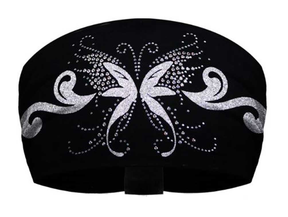 That's A Wrap Women's Rhinestone Accented Angelic Butterfly Knotty Band KB1125S - Wisconsin Harley-Davidson