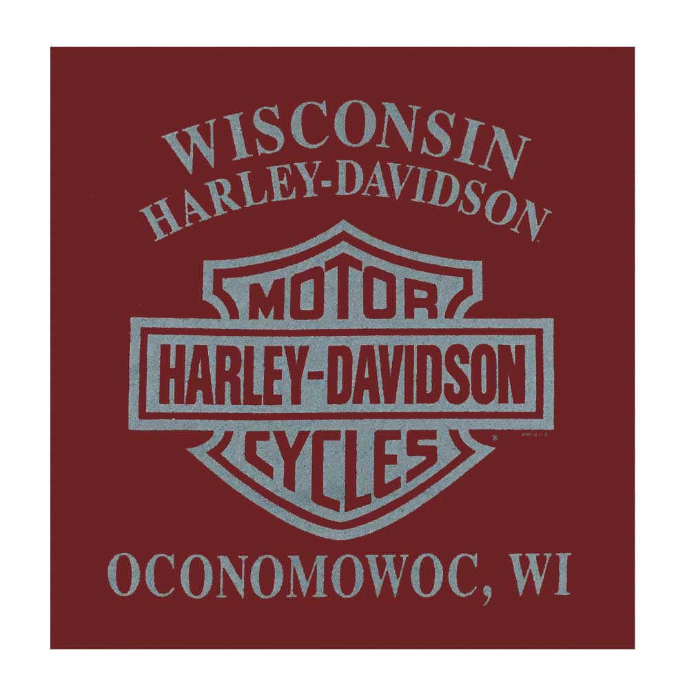 Harley-Davidson Free Shipping - Harley-Davidson Men's Metal Heritage Short Sleeve Basic T-Shirt, Red 5L33-HF1Q - Free Shipping on many products plus Orders Over $99