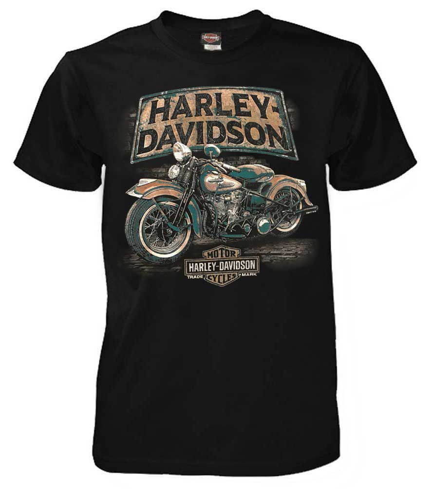 Harley-Davidson® Men's Pure Metal Short Sleeve Crew-Neck