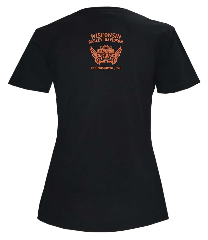Harley-Davidson Free Shipping - Harley-Davidson Women's Classic Bar & Shield Logo Short Sleeve Crew Tee, Black - Free Shipping on many products plus Orders Over $99