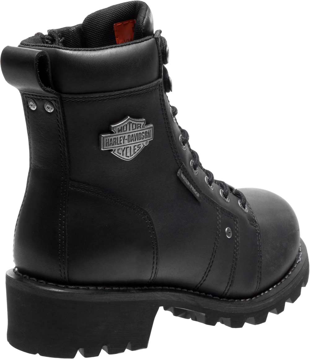 Harley-Davidson Men's Landale Waterproof Black or Brown Motorcycle Boots D96109 - No Hassle Returns at Wisconsin Harley