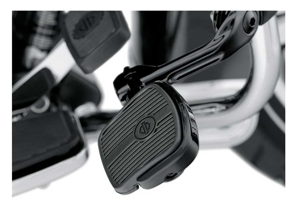 HarleyDavidson® Mini Footboard Kit, Large 4.0 inch Black Finish