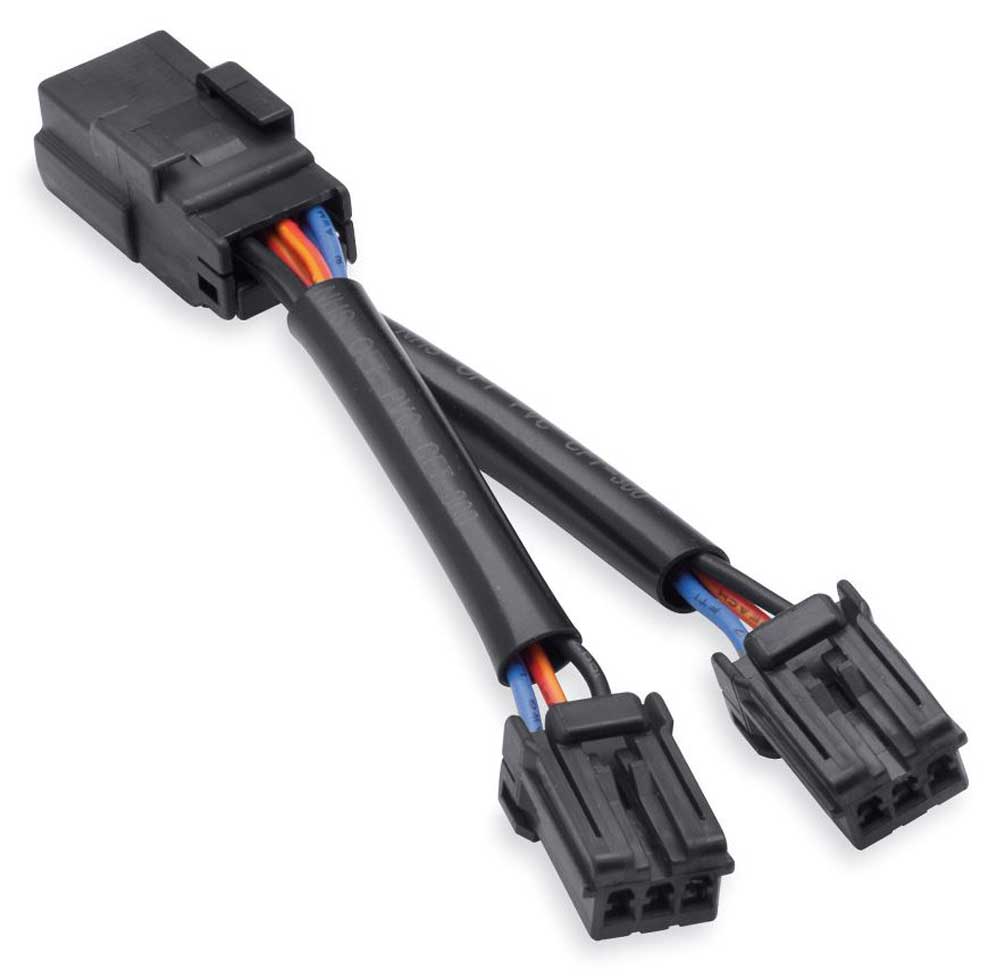 Harley-Davidson Air Flow LED Light Kit Wiring Harness, Fits XL Models 70683-08 - Wisconsin Harley-Davidson