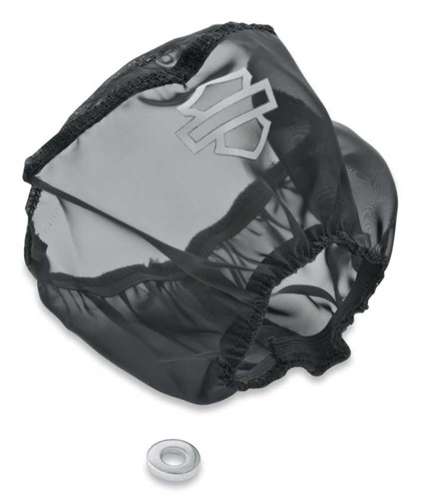 Harley-Davidson Screamin' Eagle Air Cleaner Rain Sock - Black Mesh 28728-10 - Wisconsin Harley-Davidson