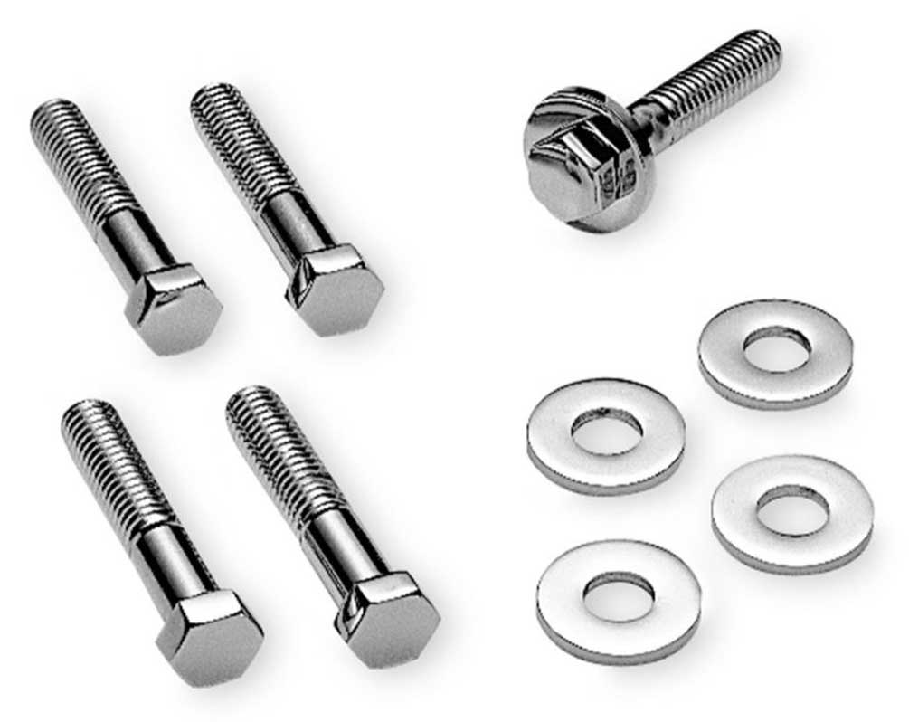 Harley-Davidson Chrome Hex Head Sprocket Hardware, Chrome Finish 94708-98 - Wisconsin Harley-Davidson