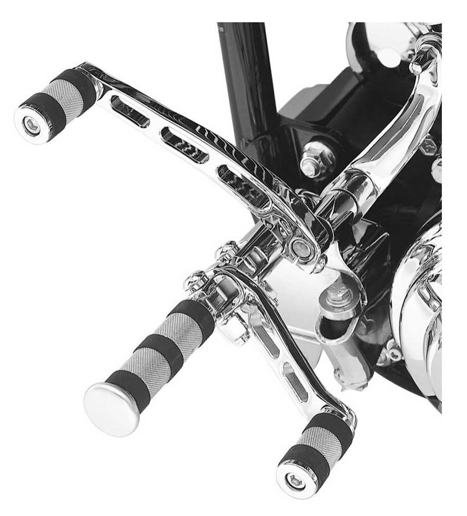 Harley-Davidson Rider Footpeg Heel Rest, Fits FXDWG & Softail Models 50227-01 - No Hassle Returns at Wisconsin Harley