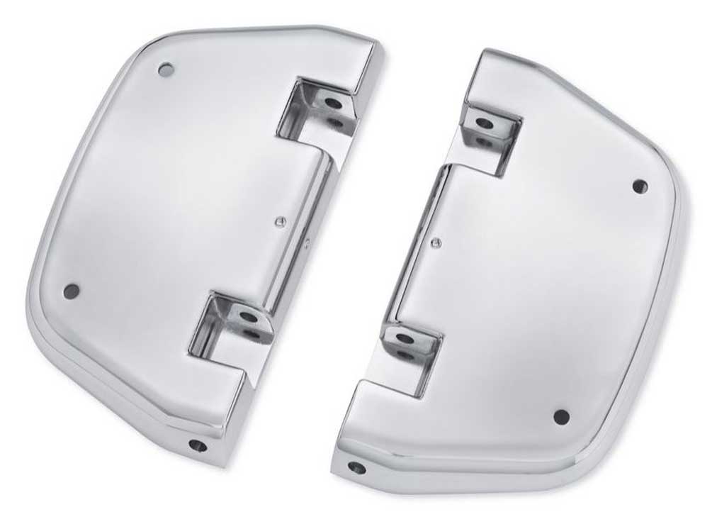 Harley Davidson Chrome Passenger Footboard Pans Dyna Softail