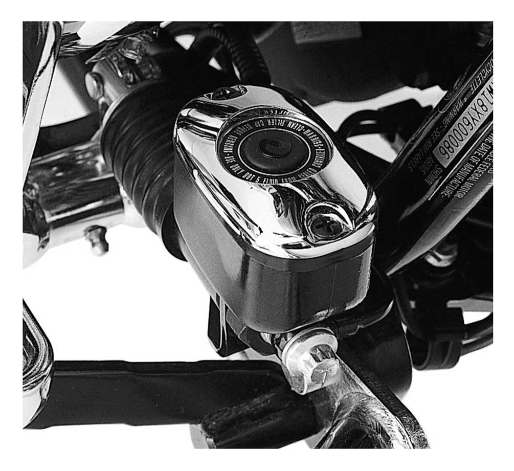Harley-Davidson Free Shipping - Harley-Davidson Chrome Rear Master Cylinder Cover,Dyna/Softail/Touring 46425-05A - Free Shipping on many products plus Orders Over $99