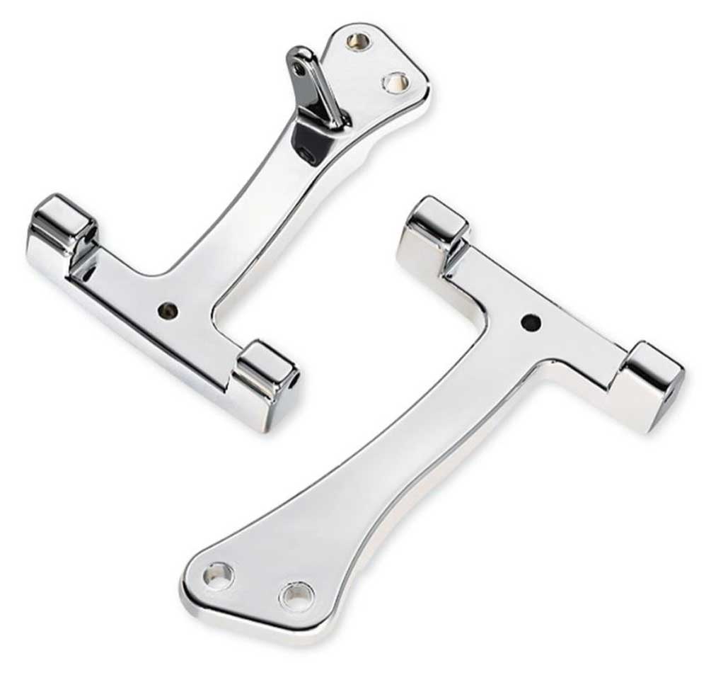 Harley Davidson Passenger Footboard Support Kit Chrome Dyna