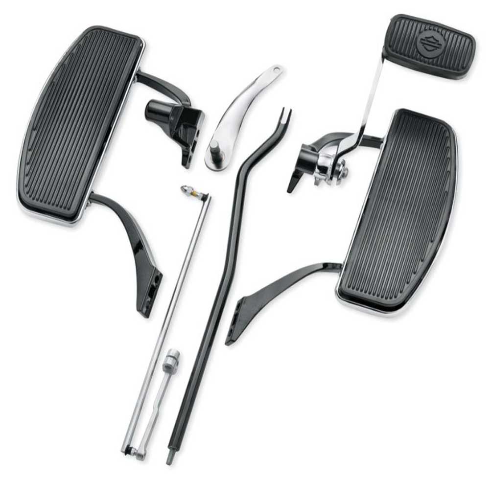 Harley-Davidson Rider Footboard Kit - Fits FXD, FXDB & FXDC Models 50500247 - Wisconsin Harley-Davidson