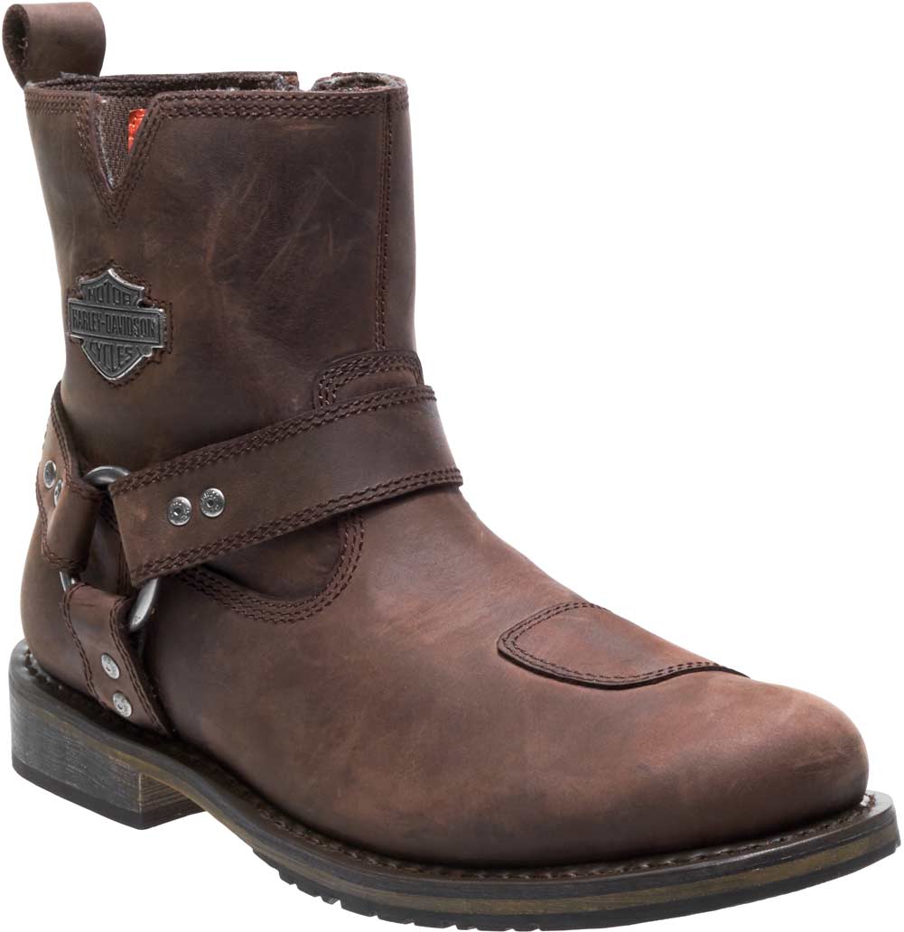 Harley-Davidson Men's Conklin Waterproof Motorcycle Boots D96162 (Brown, 7) - Wisconsin Harley-Davidson