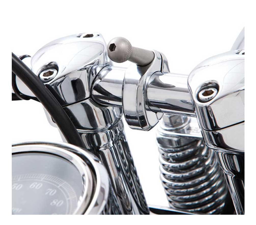 Ciro Premium Smartphone/GPS Holder w/out Charger- 7/8-1in Chrome Bar Mount 50312 - Largest Selection of Harley-Davidson Products