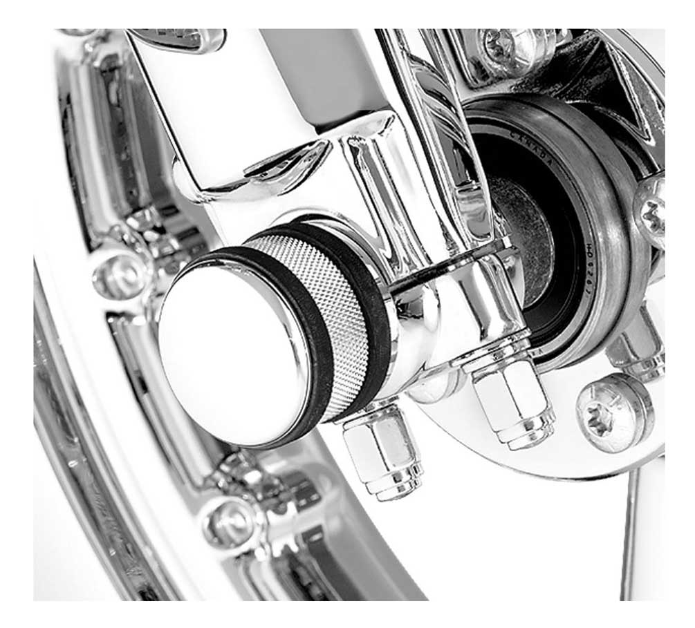 Harley-Davidson Free Shipping - Harley-Davidson Chrome Fork Axle Retainer Nut Kit - Chrome Finish 45813-03 - Free Shipping on many products plus Orders Over $99