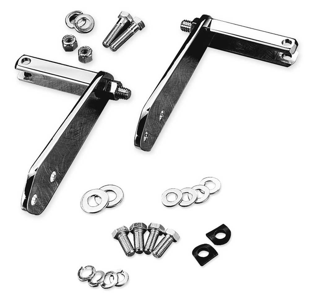 Harley-Davidson Highway Peg Mounting Kit, Fits 93-17 Dyna Models 49019-95 - Wisconsin Harley-Davidson