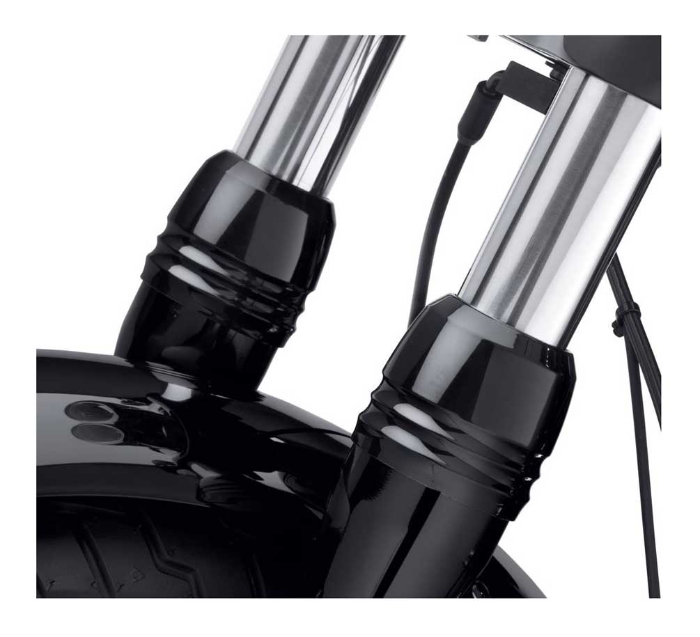 Harley-Davidson Free Shipping - Harley-Davidson Billet Fork Slider Dust Cover - Black, Fits Dyna Models 45800014 - Free Shipping on many products plus Orders Over $99