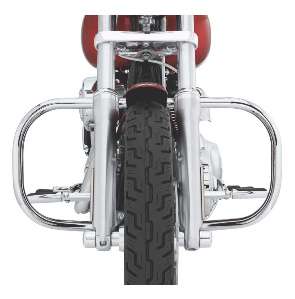 Harley-Davidson Engine Guard Kit - Chrome Finish, Multi-Fit Item 49010-06 - Wisconsin Harley-Davidson