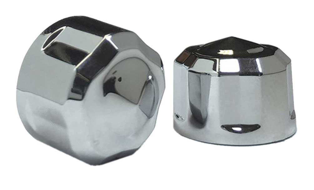 Ciro Diamond Cut Low Crown Bolt Cap Kit (53pk) for Harley - 2 Finishes Available - Wisconsin Harley-Davidson