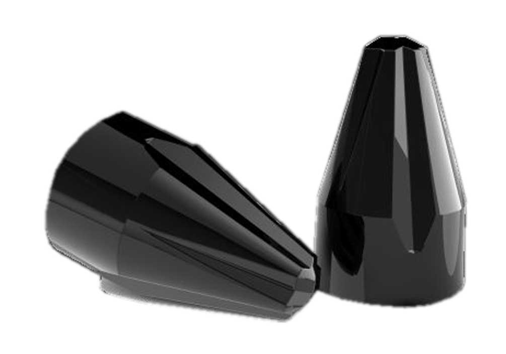 Harley-Davidson Free Shipping - Ciro Fluted Spike Bolt Cap Fit (53pk) for Harley - Chrome or Painted Black - Free Shipping on many products plus Orders Over $99