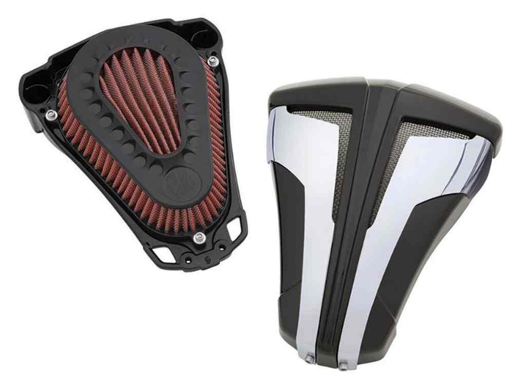 Ciro Cipher Air Cleaner, Available in 4 Finishes, Fits 08-16 H-D Touring Models - Largest Selection of Harley-Davidson Products