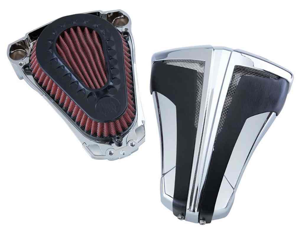 Ciro Cipher Air Cleaner, Available in 4 Finishes, Fits 08-16 H-D Touring Models - No Hassle Returns at Wisconsin Harley