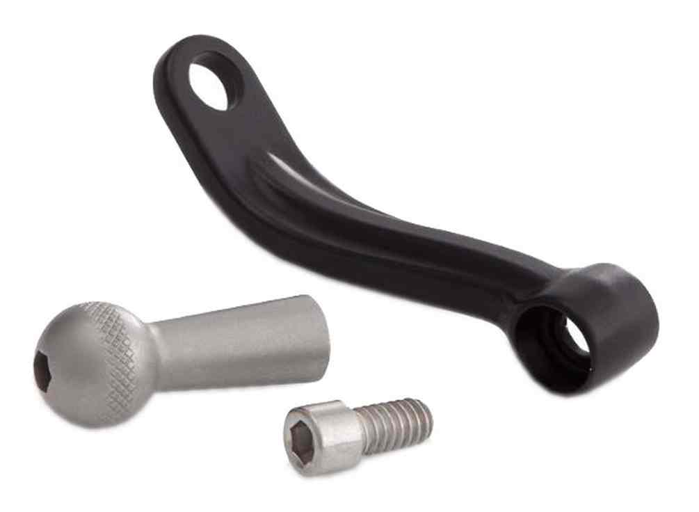 Ciro Accessory Universal Mirror Mount, Left or Right Mount - Black Finish 50120 - Wisconsin Harley-Davidson