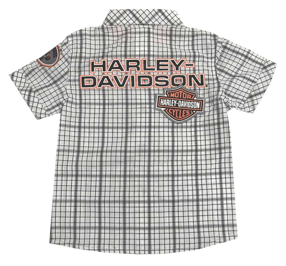Harley-Davidson Free Shipping - Harley-Davidson Baby Boys' Plaid Shirt & Black Denim Pant 2-Piece Set 2061809 - Free Shipping on many products plus Orders Over $99