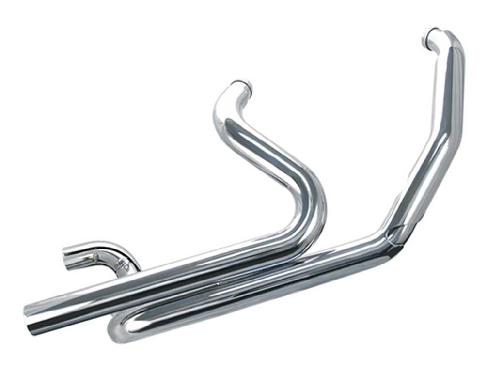 S&S Cycle Mufflers Sport Chrome & Black FLT, Fits H-D Touring
