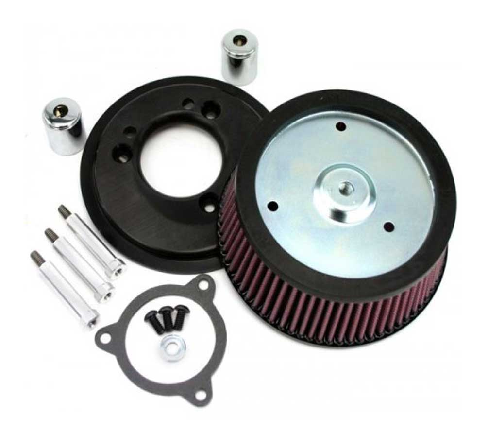 Zippers Performance MaxFlow Air Filter Kit, Fits H-D Big Twin Models 117-448C - Wisconsin Harley-Davidson