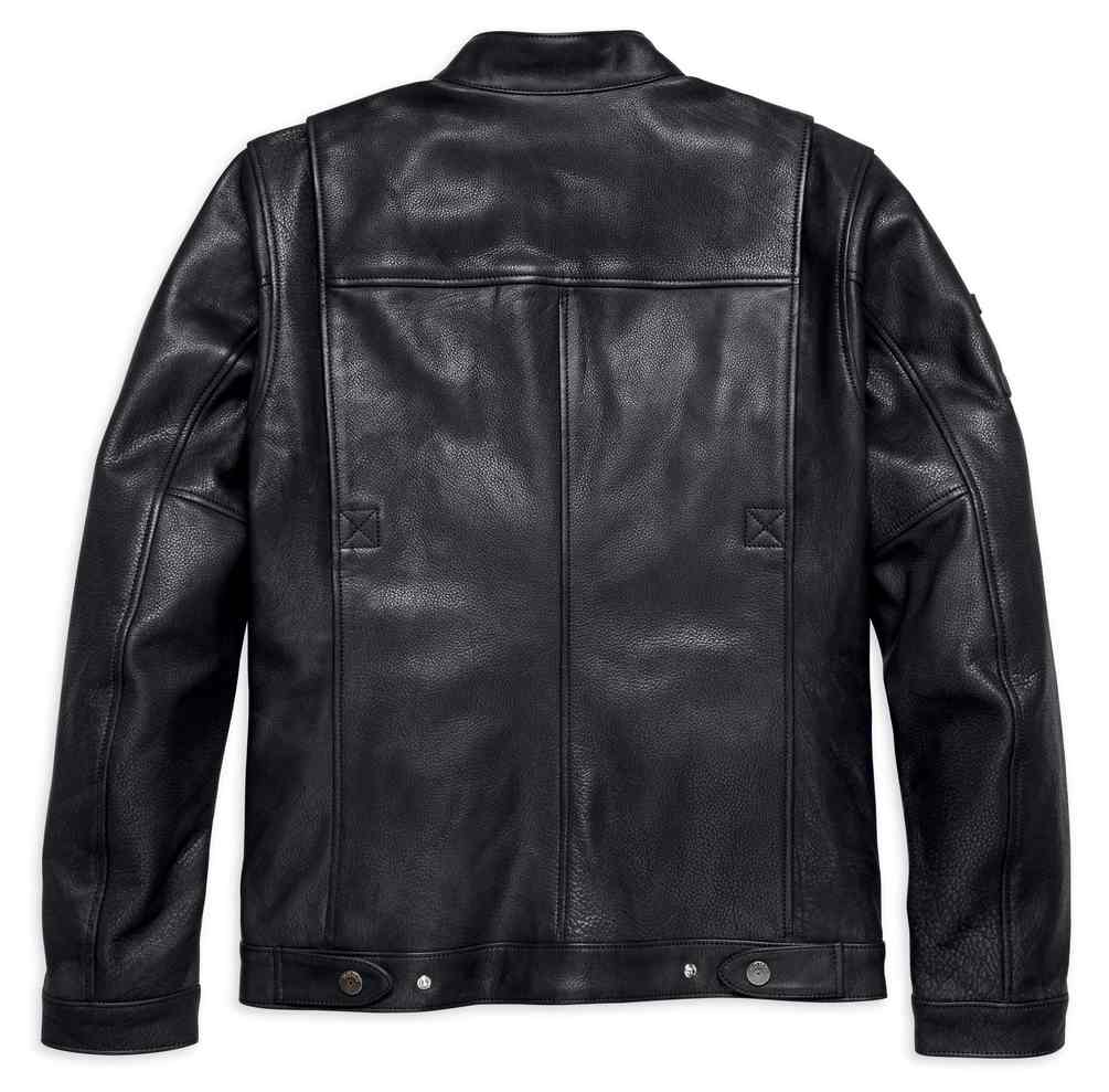 Harley-Davidson® Men's #1 Skull Slim Fit Leather Jacket