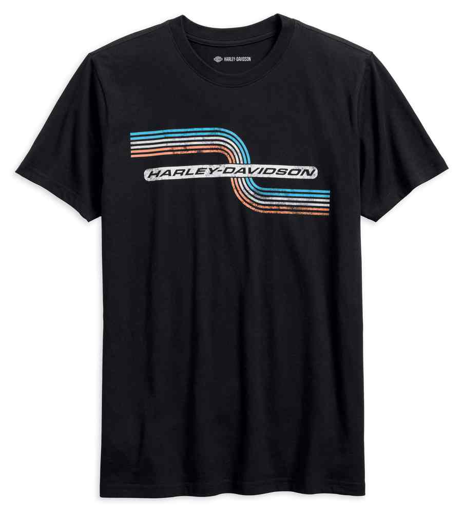 Harley-Davidson Men's Retro Tank Stripe Slim Fit Short Sleeve Tee 99077-18VM - Wisconsin Harley-Davidson