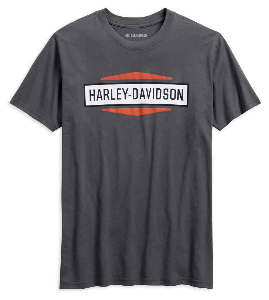 Harley-Davidson Men's Stacked Graphic Slim Fit Short Sleeve Tee 99078-18VM - Wisconsin Harley-Davidson