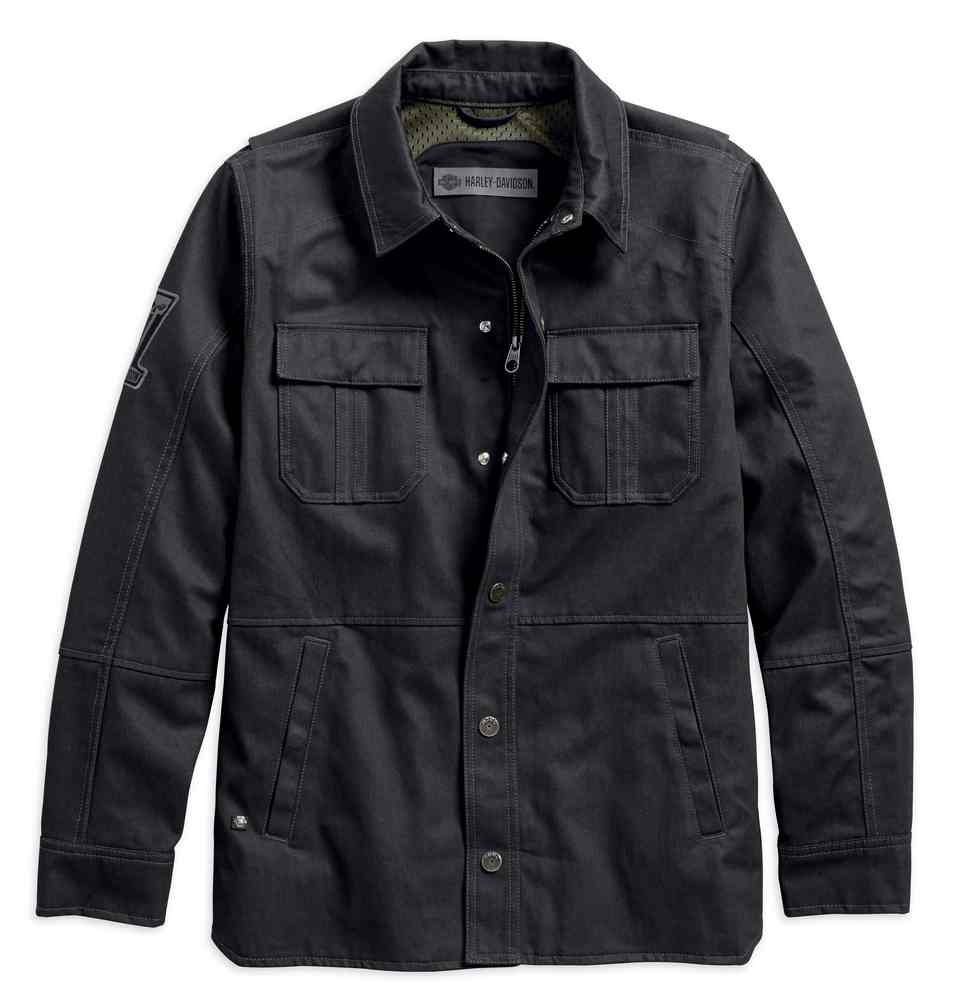 Harley-Davidson® Men's Trego Slim Fit Riding Shirt Jacket