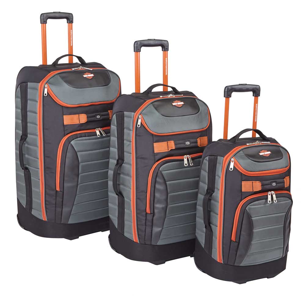 harley davidson luggage set