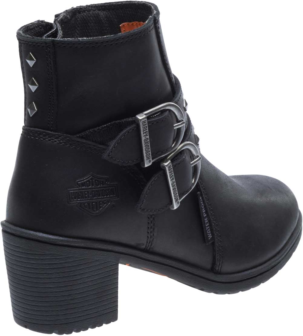 Harley-Davidson Women's Abney 4.5-Inch Waterproof Motorcycle Boots D87161 - No Hassle Returns at Wisconsin Harley