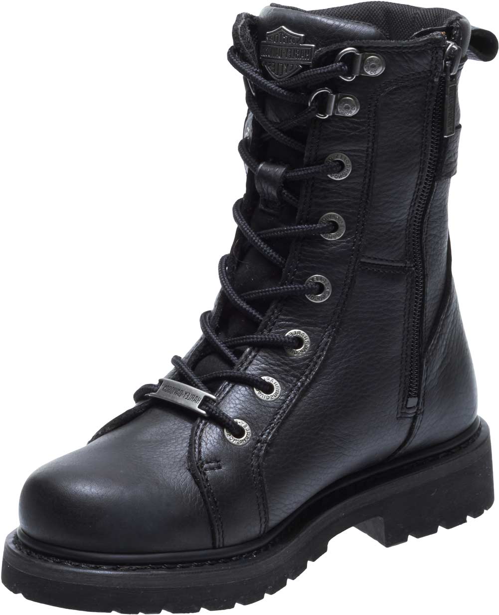 Harley-Davidson® Women's Maridell 7-Inch Black Leather Motorcycle
