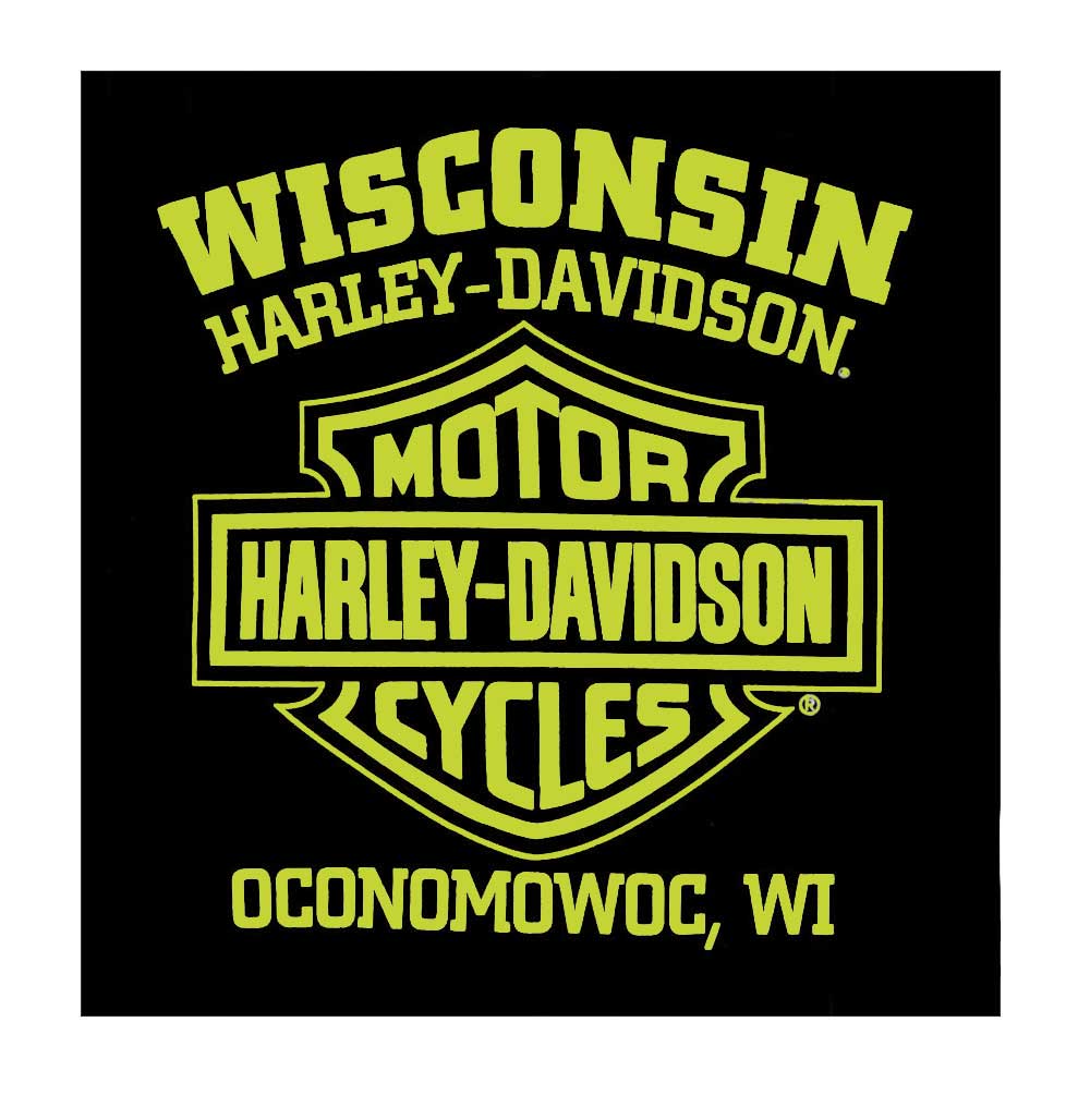 Harley-Davidson Free Shipping - Harley-Davidson Men's Neon Gas Alley Crew-Neck Pullover Fleece Sweatshirt, Black - Free Shipping on many products plus Orders Over $99