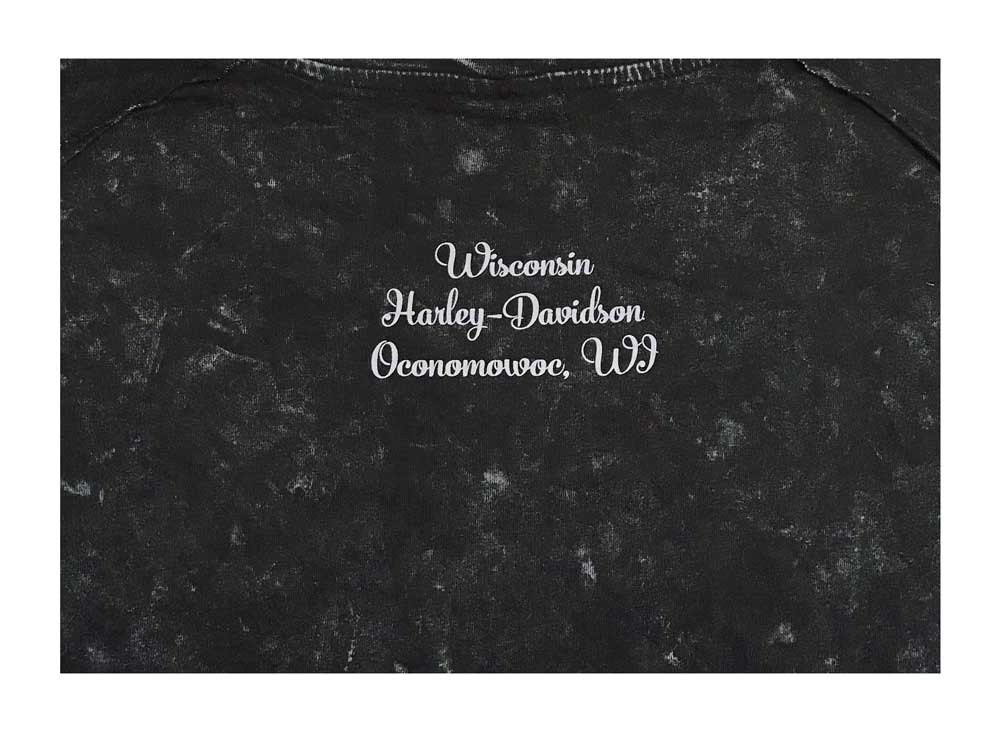 Harley-Davidson Free Shipping - Harley-Davidson Women's Rockstar Premium Long Sleeve Raglan Tee - Smoke - Free Shipping on many products plus Orders Over $99